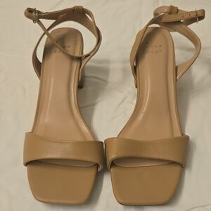 A New Day Women's Beige Strap Sandals